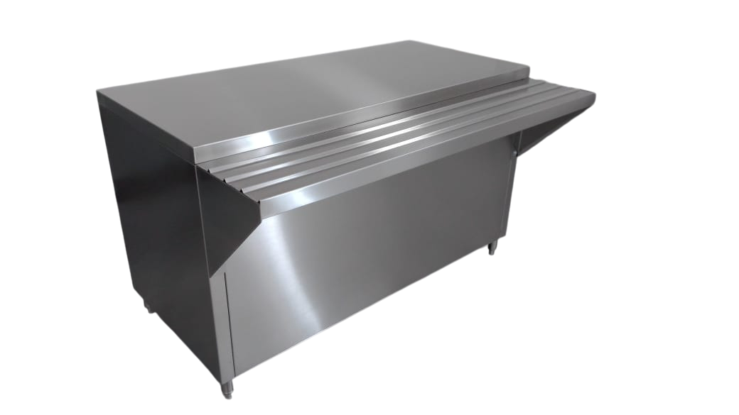 Mesa caliente acero inoxidable